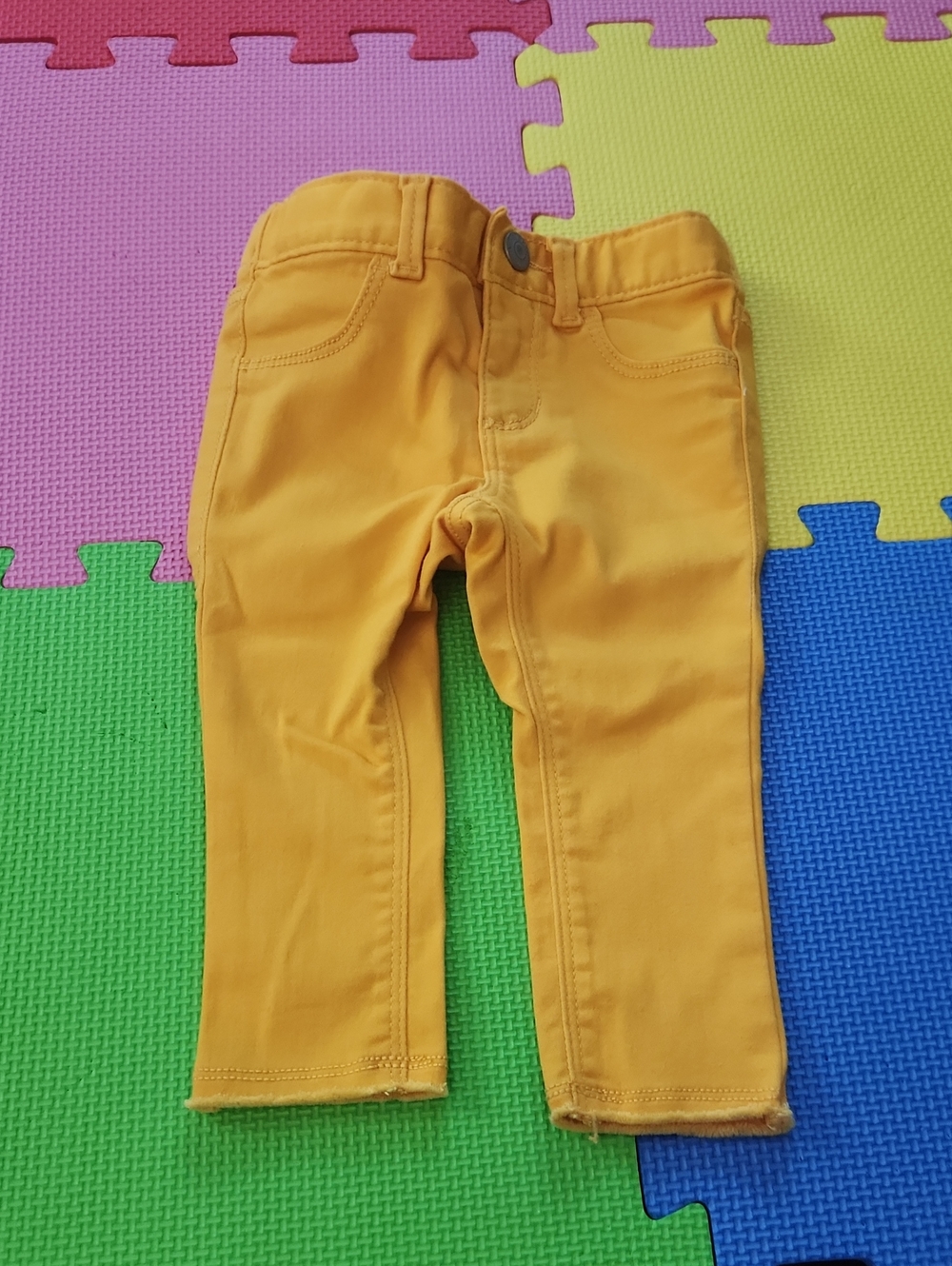 Old Navy Mustard Yellow Kids Jeans